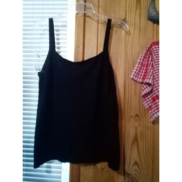 Silk Club Collection Black Cardigan & Tank Set L Embellished W/ Sequin/Stone - Picture 9 of 11